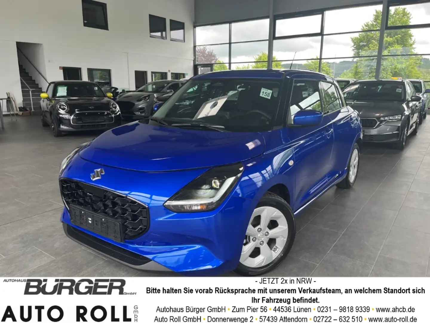 Suzuki Swift 1.2 Comfort LED NAVI ACC Kamera SitzHZG APP Connec Blau - 1