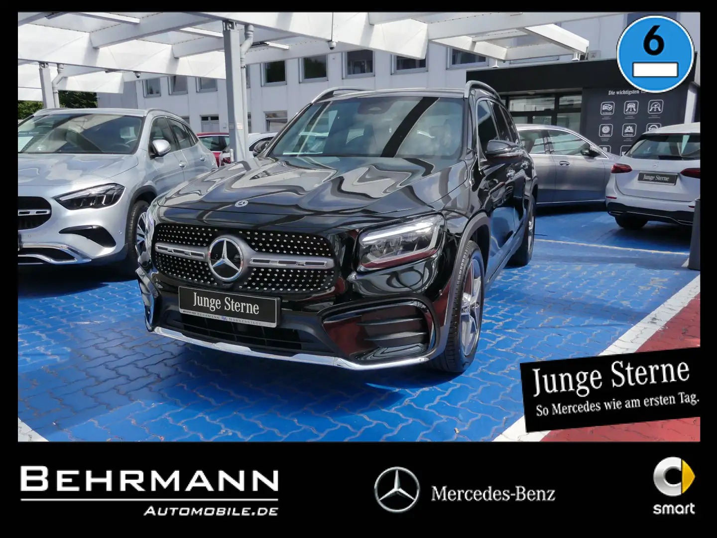 Mercedes-Benz GLB 200 GLB 200 AMG +Distronic+LED-Scheinw+R-Kamera+MBUX Fekete - 1