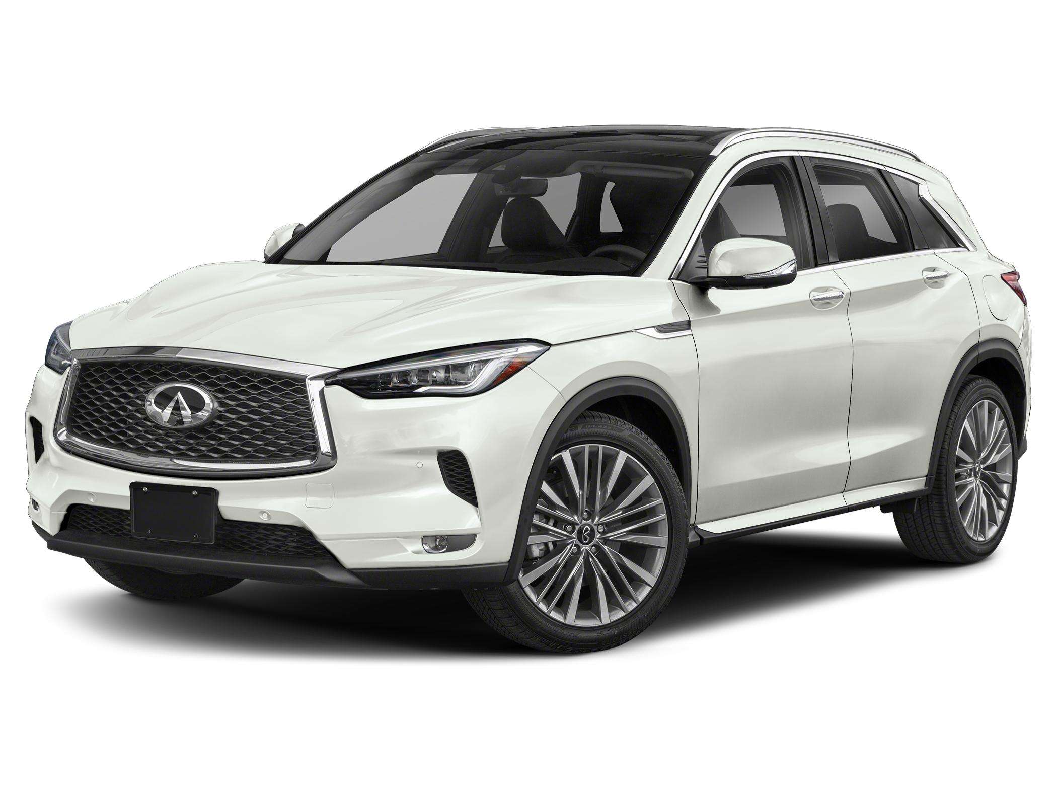 White 2023 INFINITI QX50 SUV / Crossover All-Wheel Drive Automatic