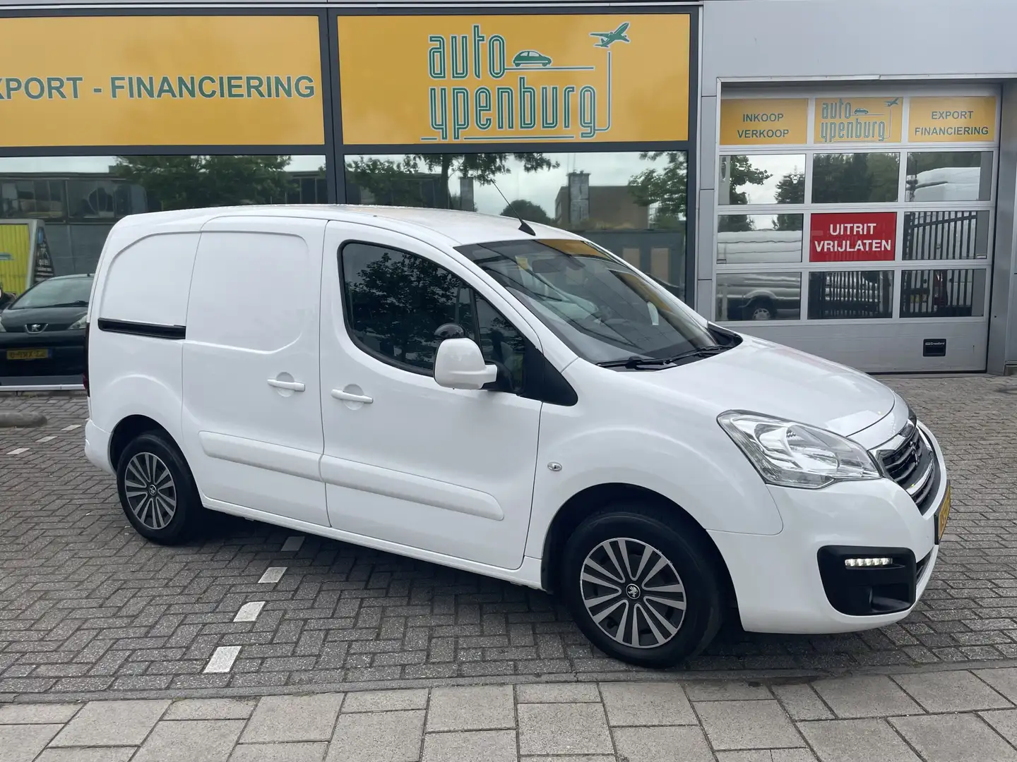 Peugeot Partner 120 1.6 * EURO 6 * BlueHDi 3 Zits 100 L1 Première Wit - 2