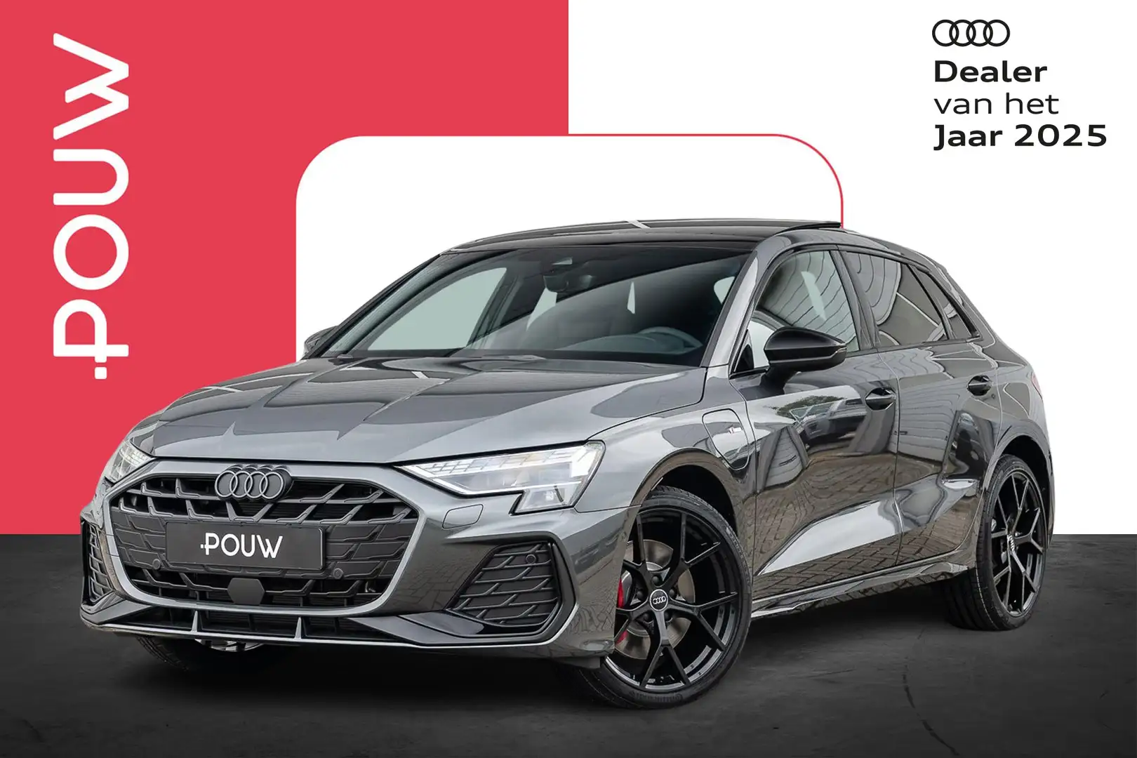 Audi A3 Sportback 45 TFSI e 272pk S-line edition Competiti Grijs - 1