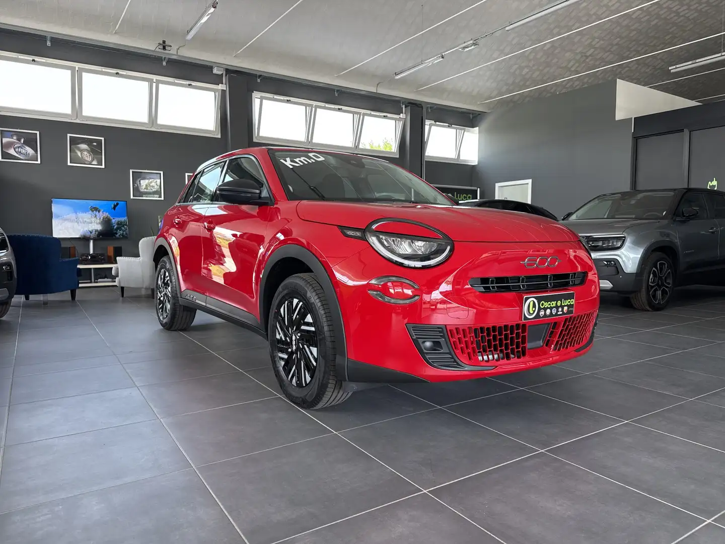 Fiat 600 1.2 hybrid mhev 100cv Rosso - 2