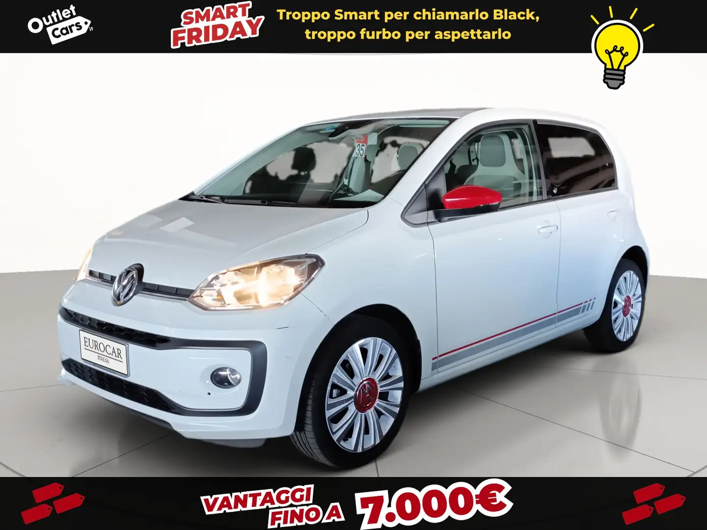 Volkswagen up! 5p 1.0 high 75cv Blanc - 1