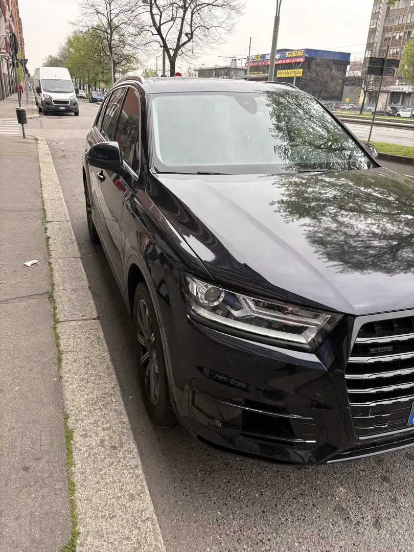 Audi Q7 pelle Blu/Azzurro - 1