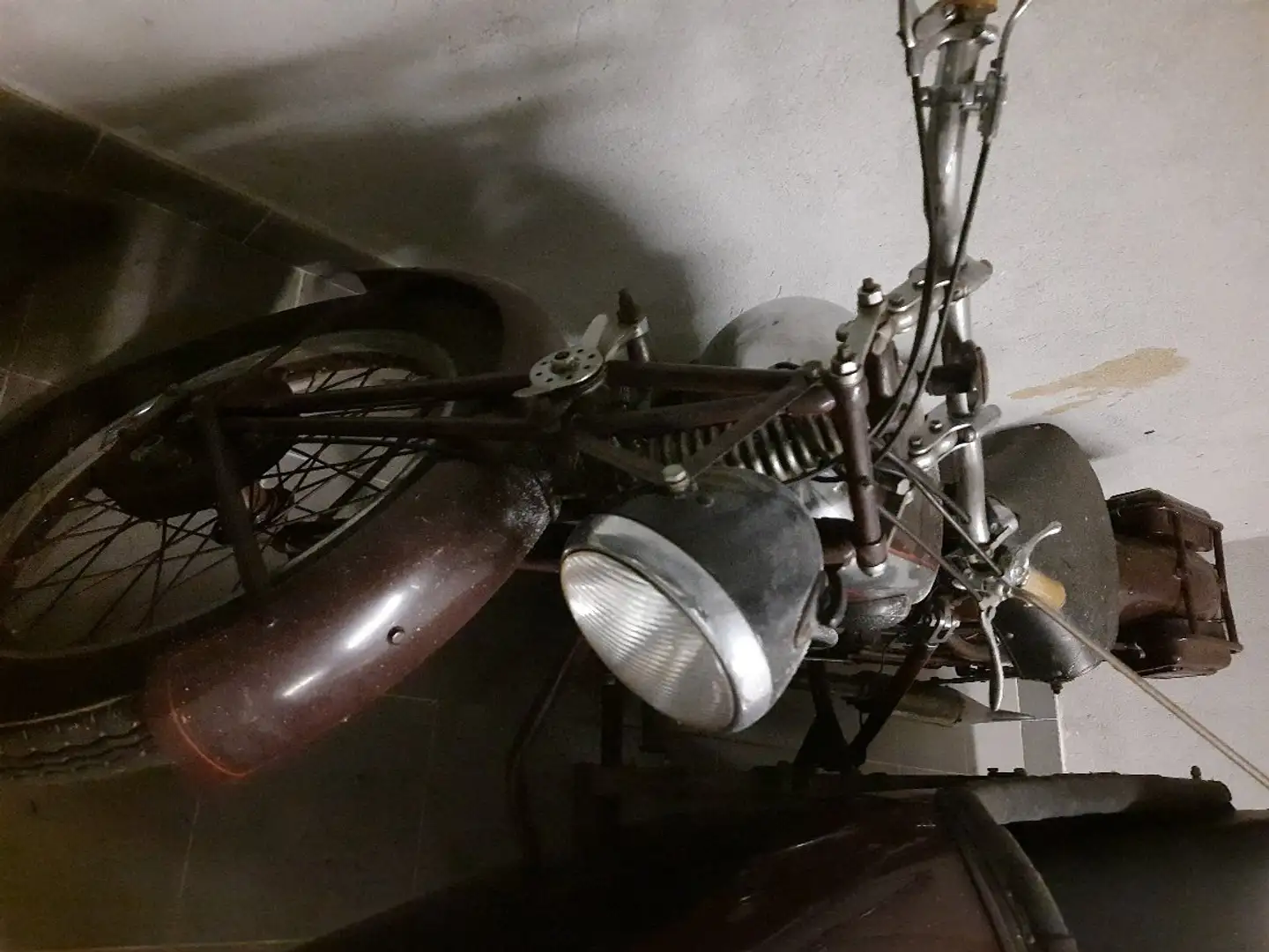 Moto Guzzi GTS sidecar Brown - 1