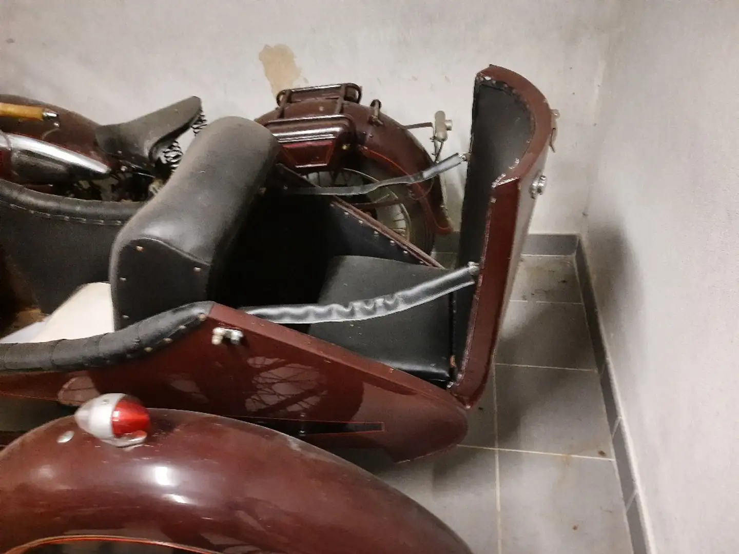Moto Guzzi GTS sidecar Marrone - 2
