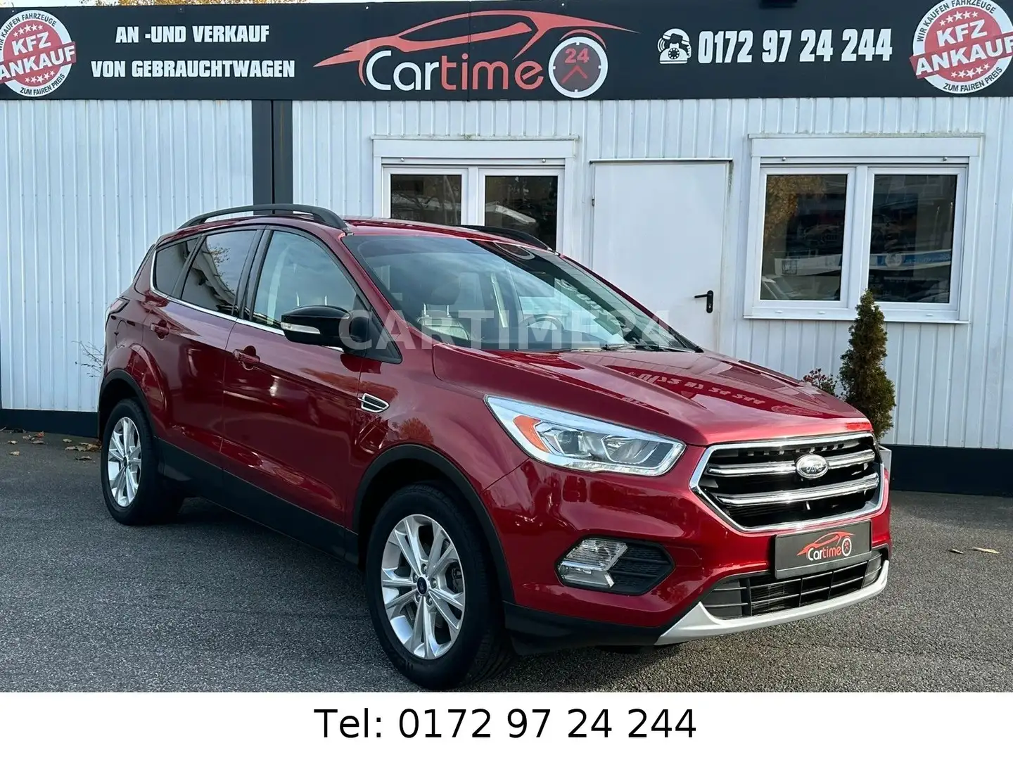 Ford Escape 1,5 EcoBoost*LEDER*AUTOMATIK*KAMERA*AHK* Czerwony - 2