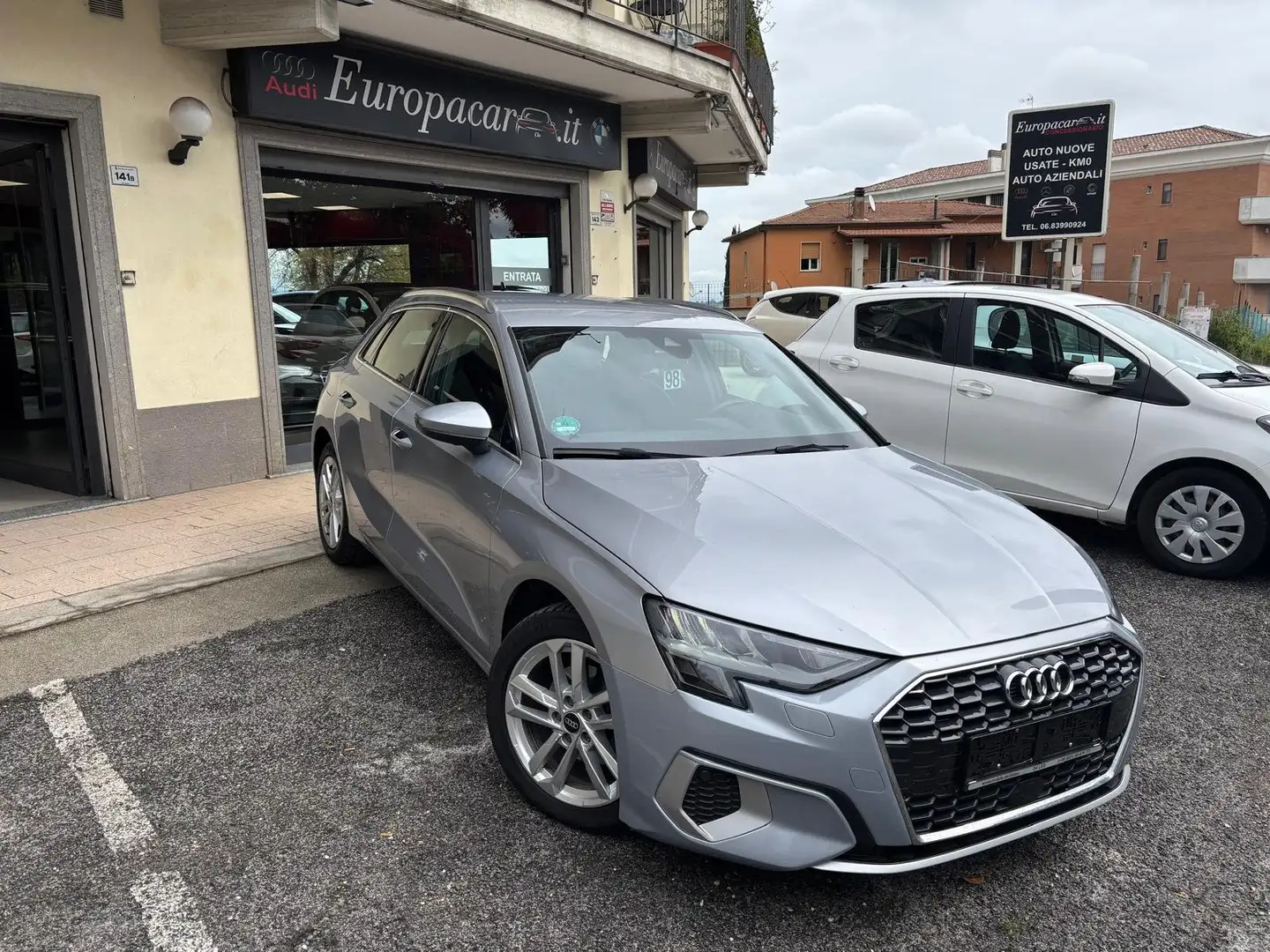 Audi A3 Sportback 35 2.0 tdi Business Advanced s-tronic Argento - 1