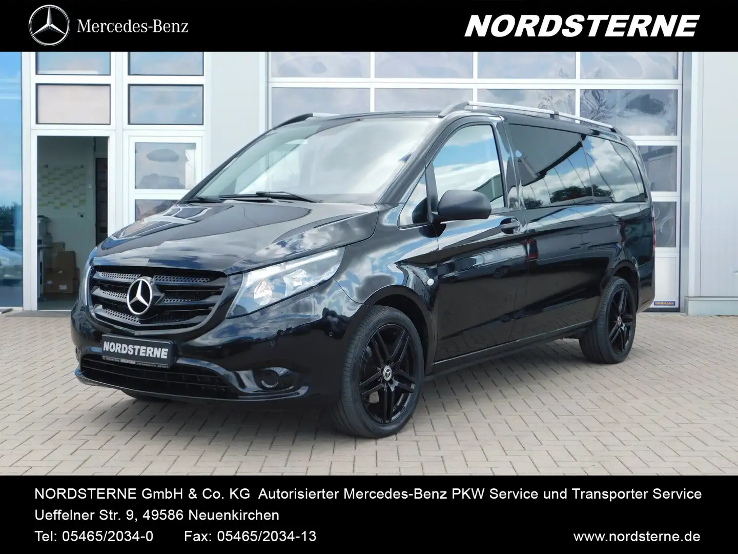 Mercedes-Benz Vito 119 CDI Tourer PRO+NAVI+KAMERA+AHK+TEMPOMAT Schwarz - 1