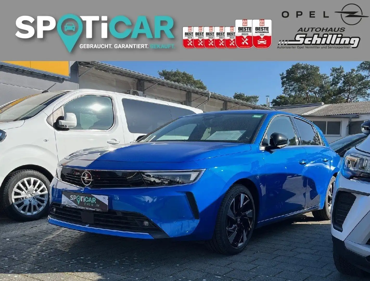Opel Astra L 5tg 1.5 D Automatik Elegance Blau - 1