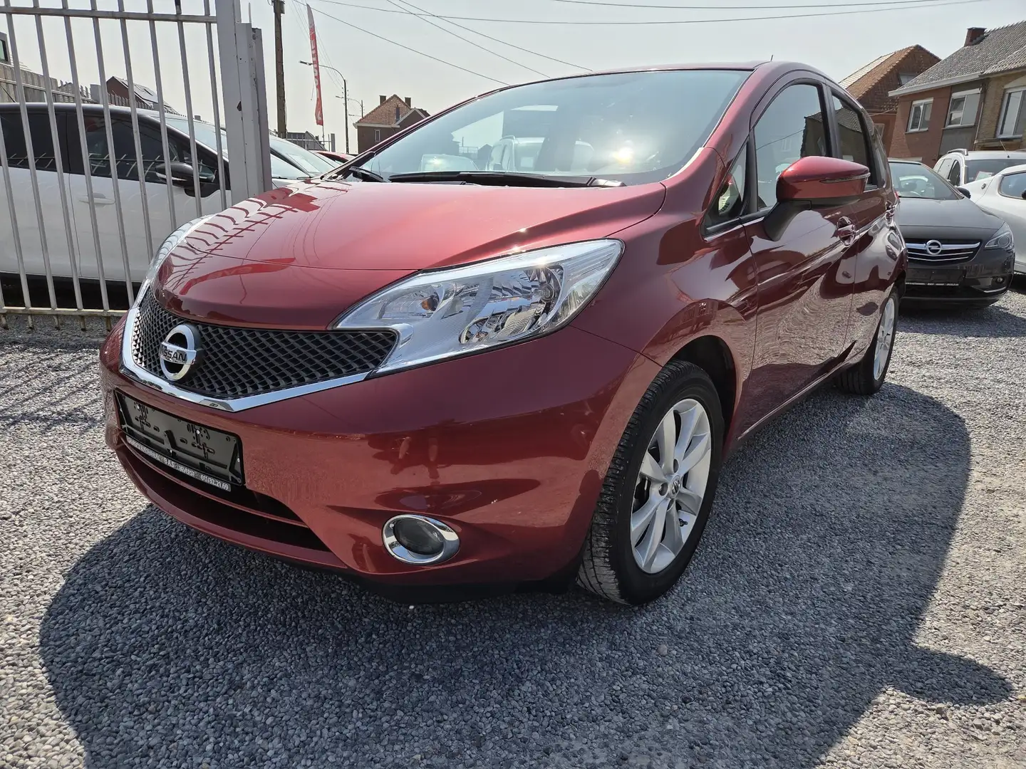 Nissan Note 1.2 DIG-S☆1jOMNIUMGARANTIE☆AUTOMAAT!☆CRUISE☆AC☆ECO Rosso - 1