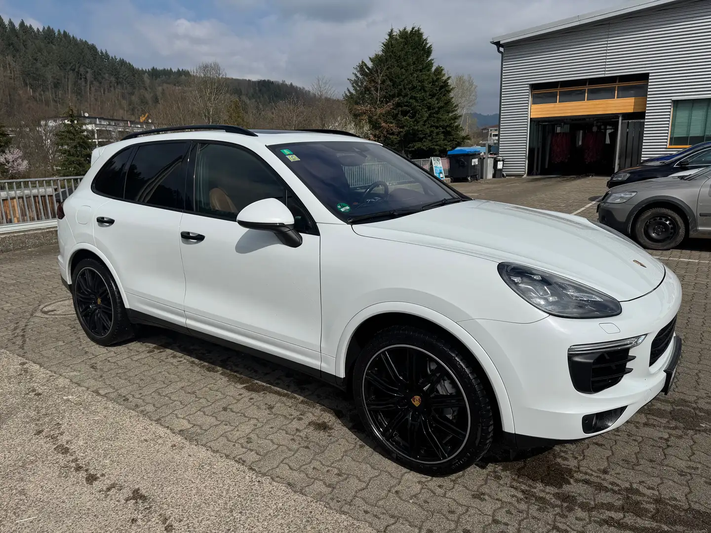 Porsche Cayenne Cayenne S Diesel Tiptronic S Weiß - 2