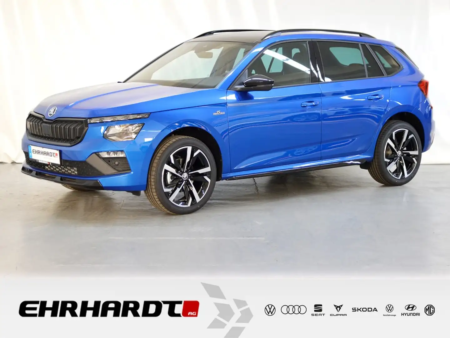 Skoda Kamiq 1.5 TSI DSG Monte Carlo AHK*PANO*MATRIX*NAV*SHZ... Blau - 1