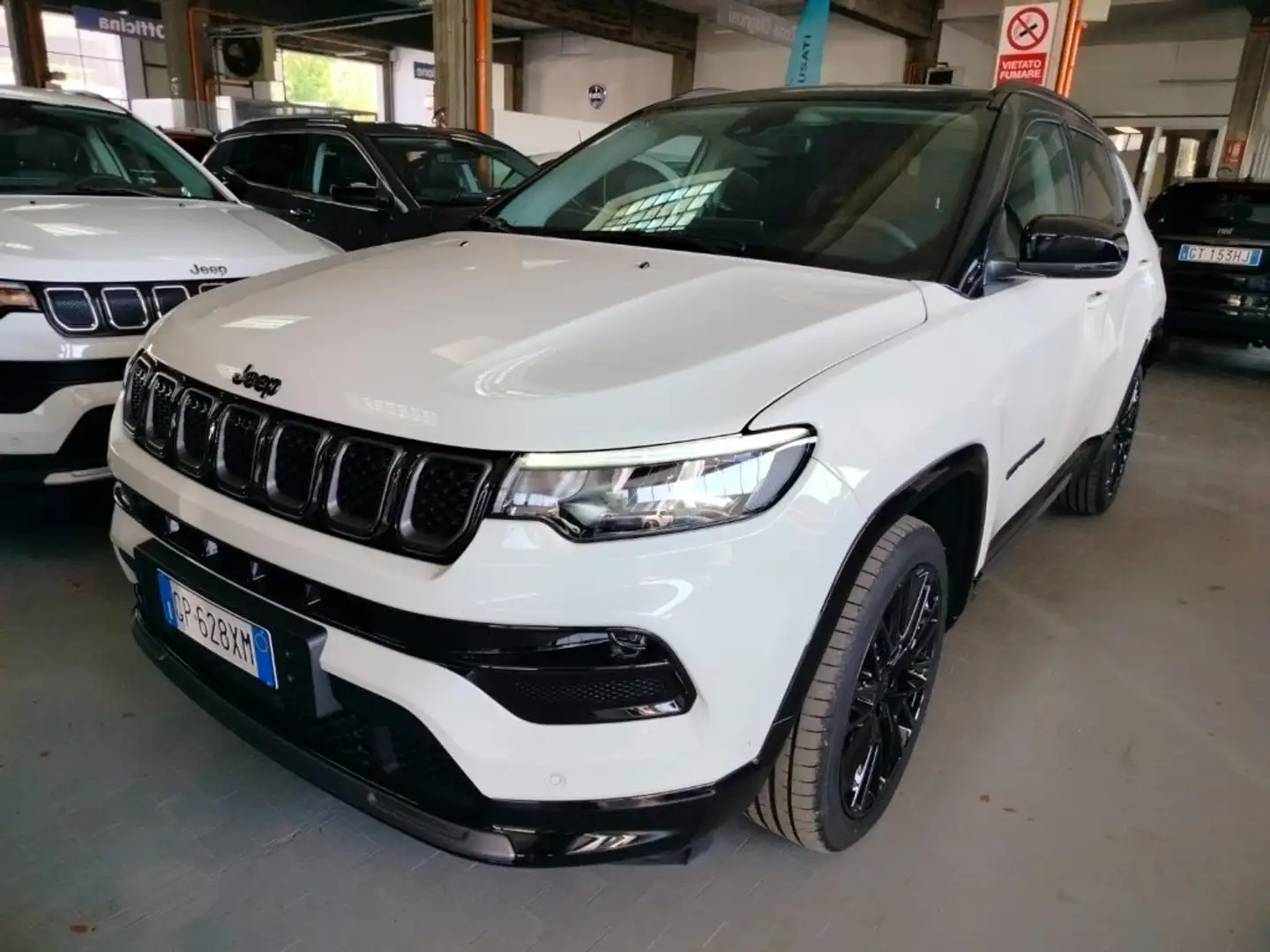 Jeep Compass 1.5 Turbo T4 130CV MHEV 2WD S Bianco - 2