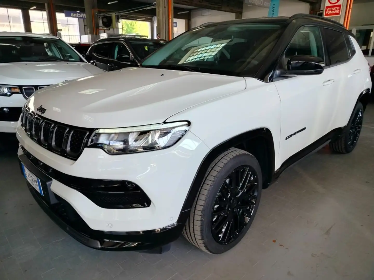 Jeep Compass 1.5 Turbo T4 130CV MHEV 2WD S Bianco - 1