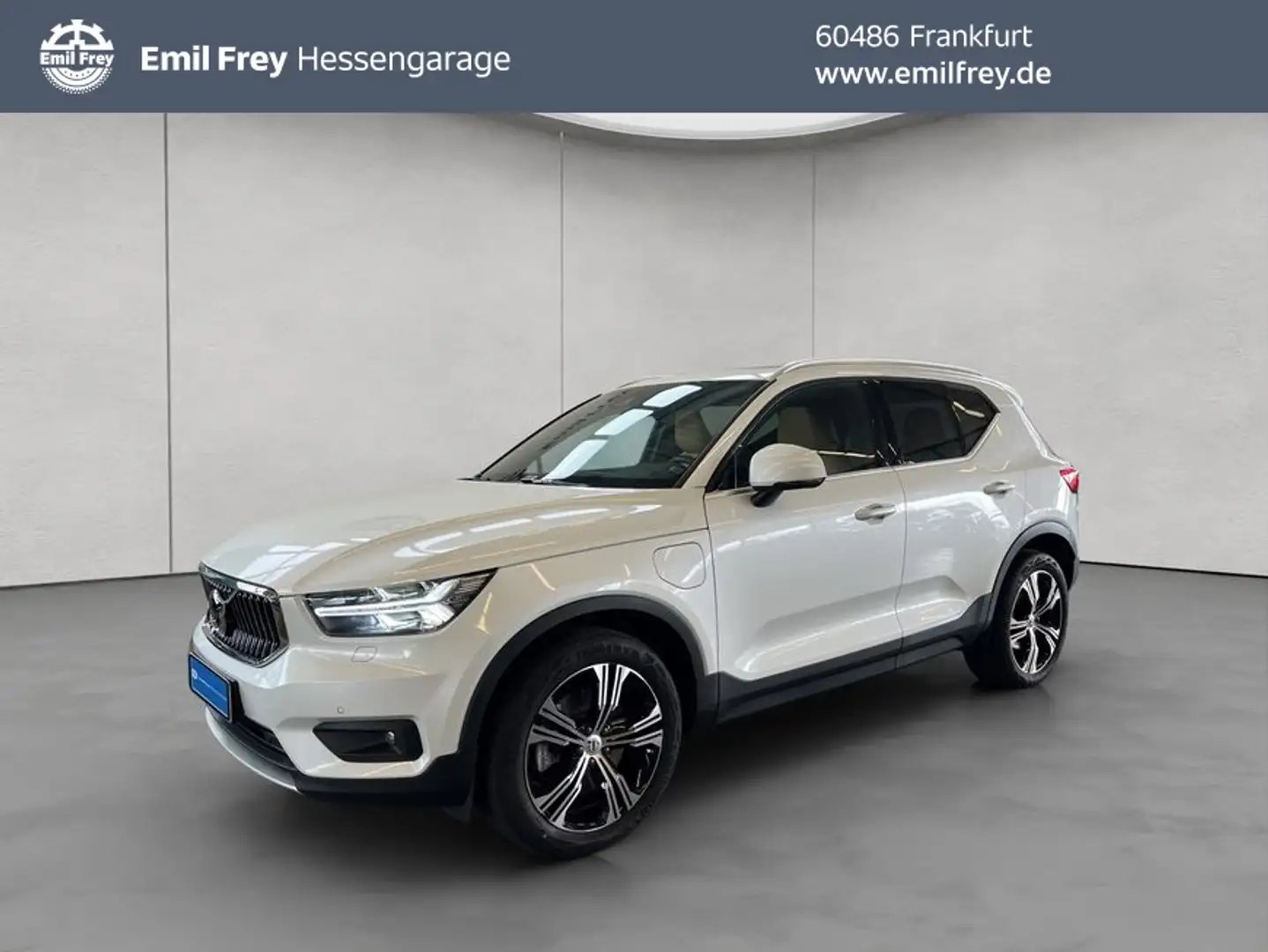 Volvo XC40 XC40 T5 Twin-Engine Inscription DKG Glasd BLIS Weiß - 1