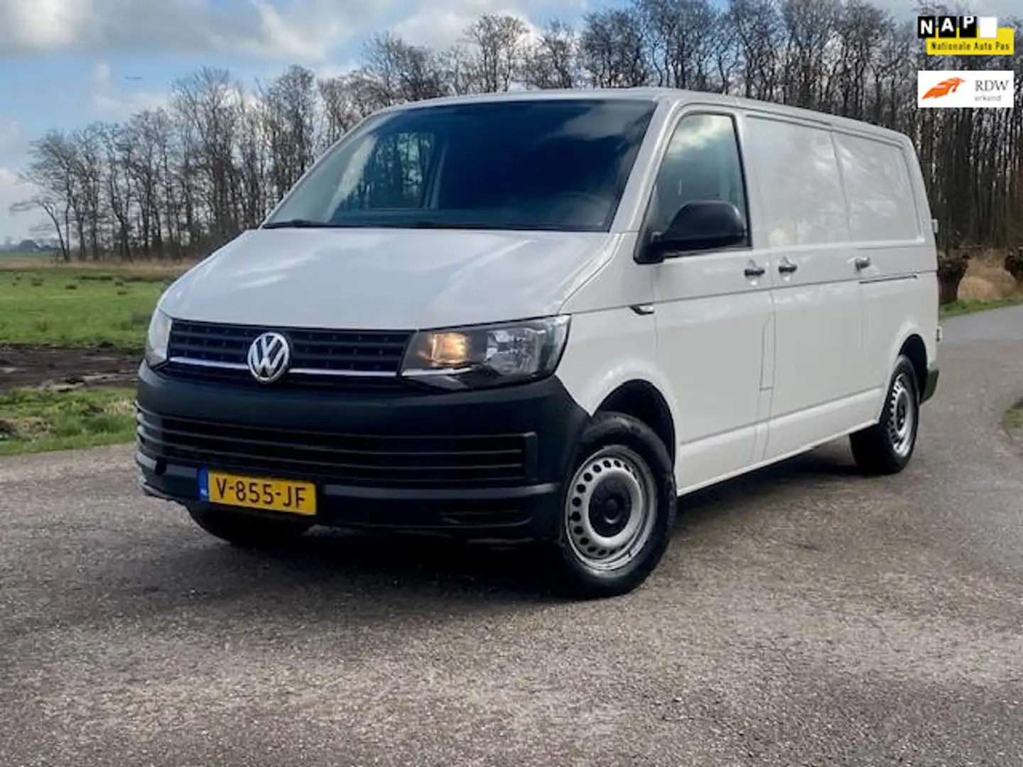 Volkswagen Transporter 2.0 TDI L2H1 DC Comfortline 2XSCHUIF-DEUR NAVI AIR Blanc - 1