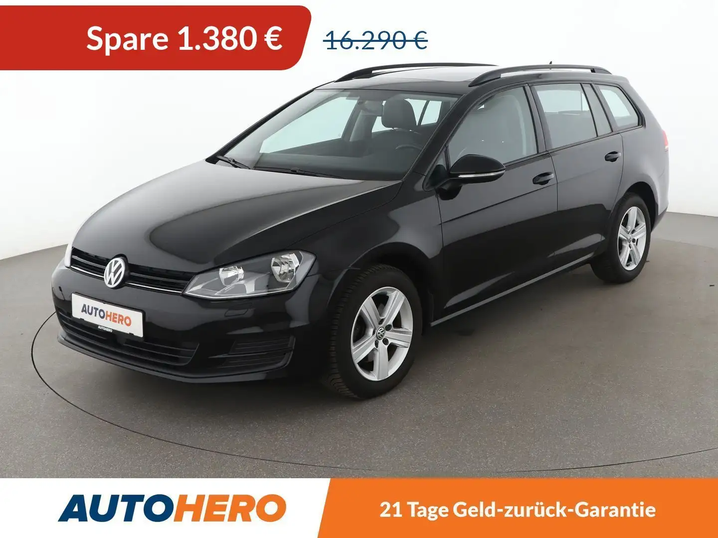 Volkswagen Golf 1.4 TSI Comfortline BlueMotion Tech  Aut.*NAVI*ACC Schwarz - 1