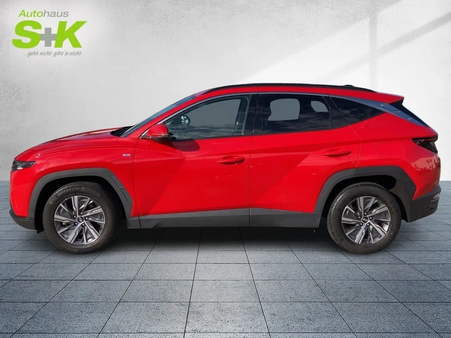 Hyundai TUCSON 1.6 CRDI ADVANCED MILD HYBRID *SHZ*KLIMA* Rouge - 2