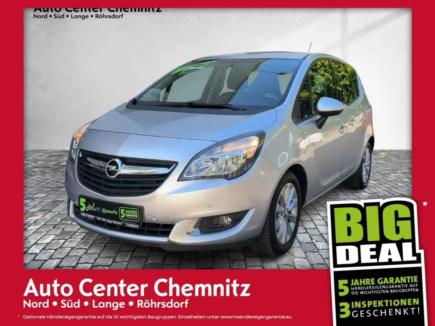 Opel Meriva B 1.4 drive KlimaA/SHZ/LHZ/PDC Argent - 1