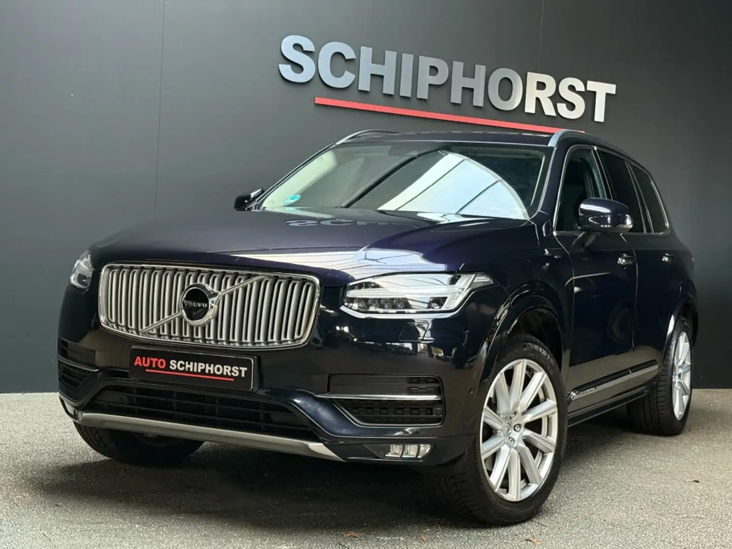 Volvo XC90 D5 Awd Inscription 7 pers dealer onderhouden Blauw - 1