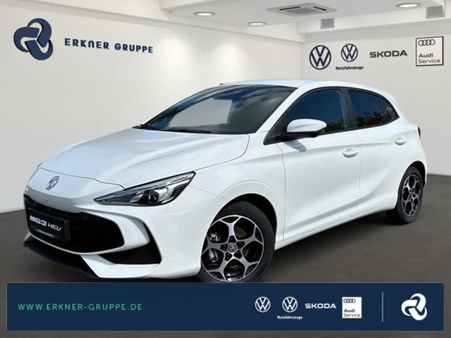 MG MG3 MG 3 HEV LUXURY LED+360+TEMPOMAT+APP-CONN+++ Weiß - 1