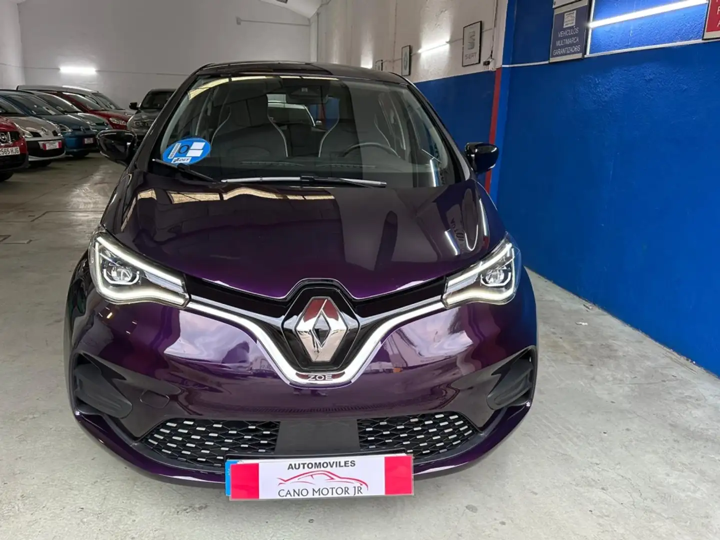 Renault ZOE Evolution 50 R110 80kW Paars - 2