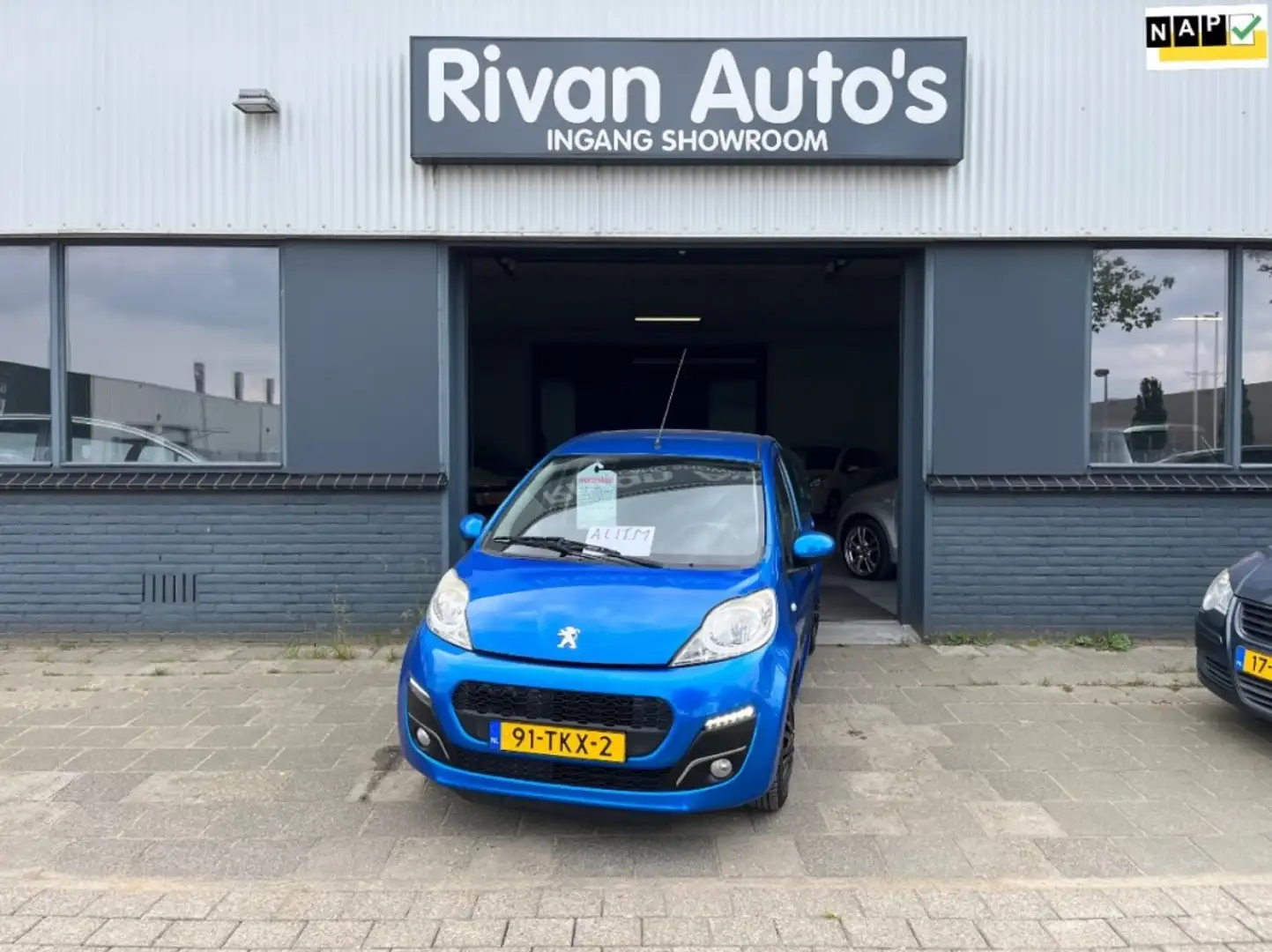 Peugeot 107 1.0 ACTIVE Bleu - 1