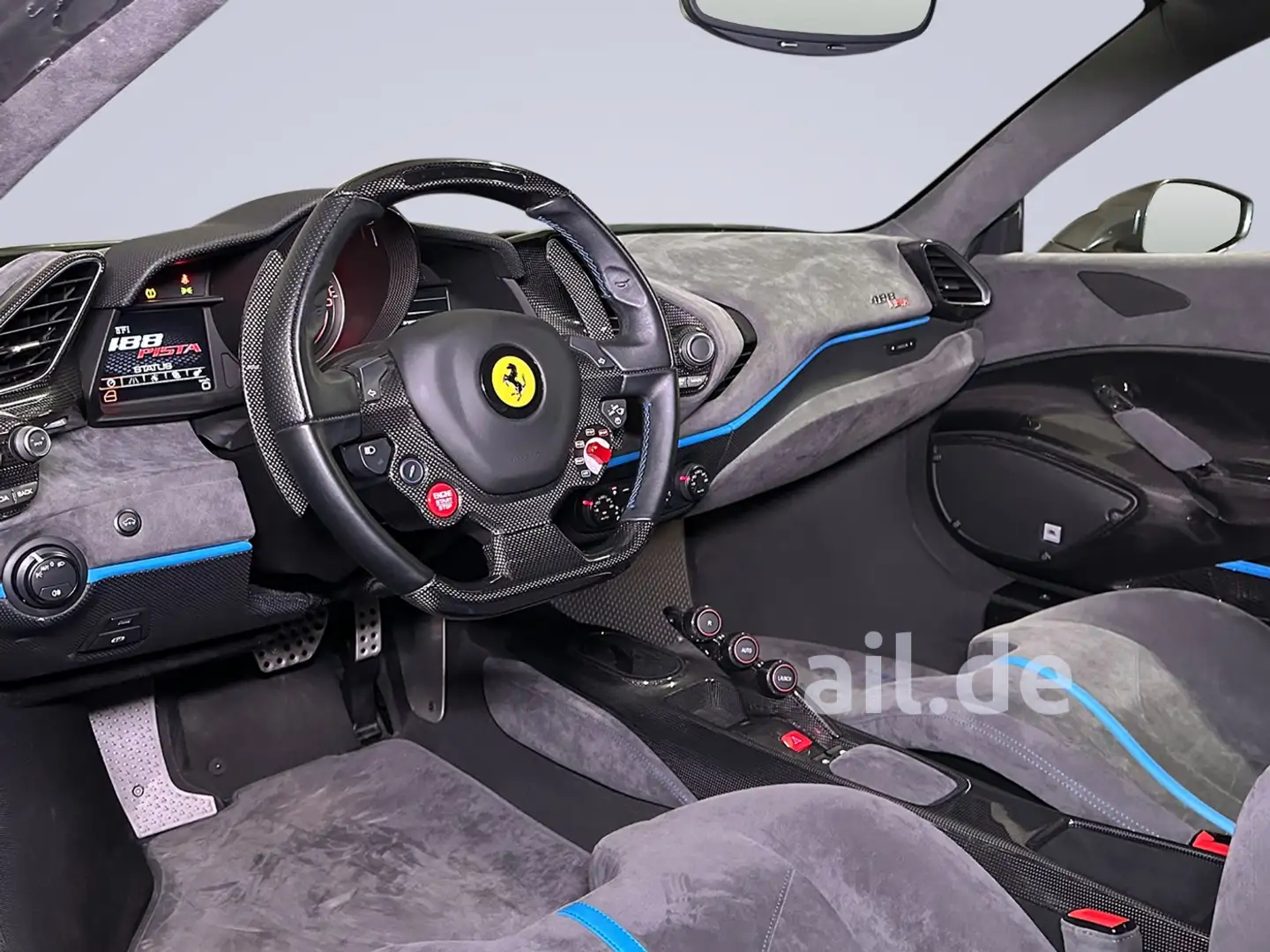Ferrari 488 Pista Carbon Paket  Racing Seat Gris - 2
