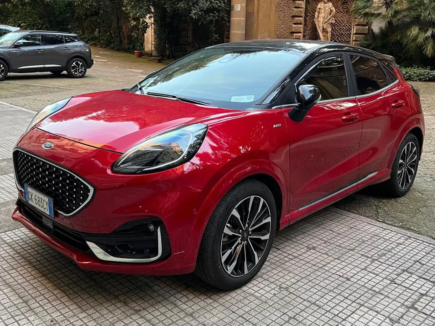 Ford Puma Puma II 2020 1.0 ecoboost h ST-Line Vignale s Rosso - 2
