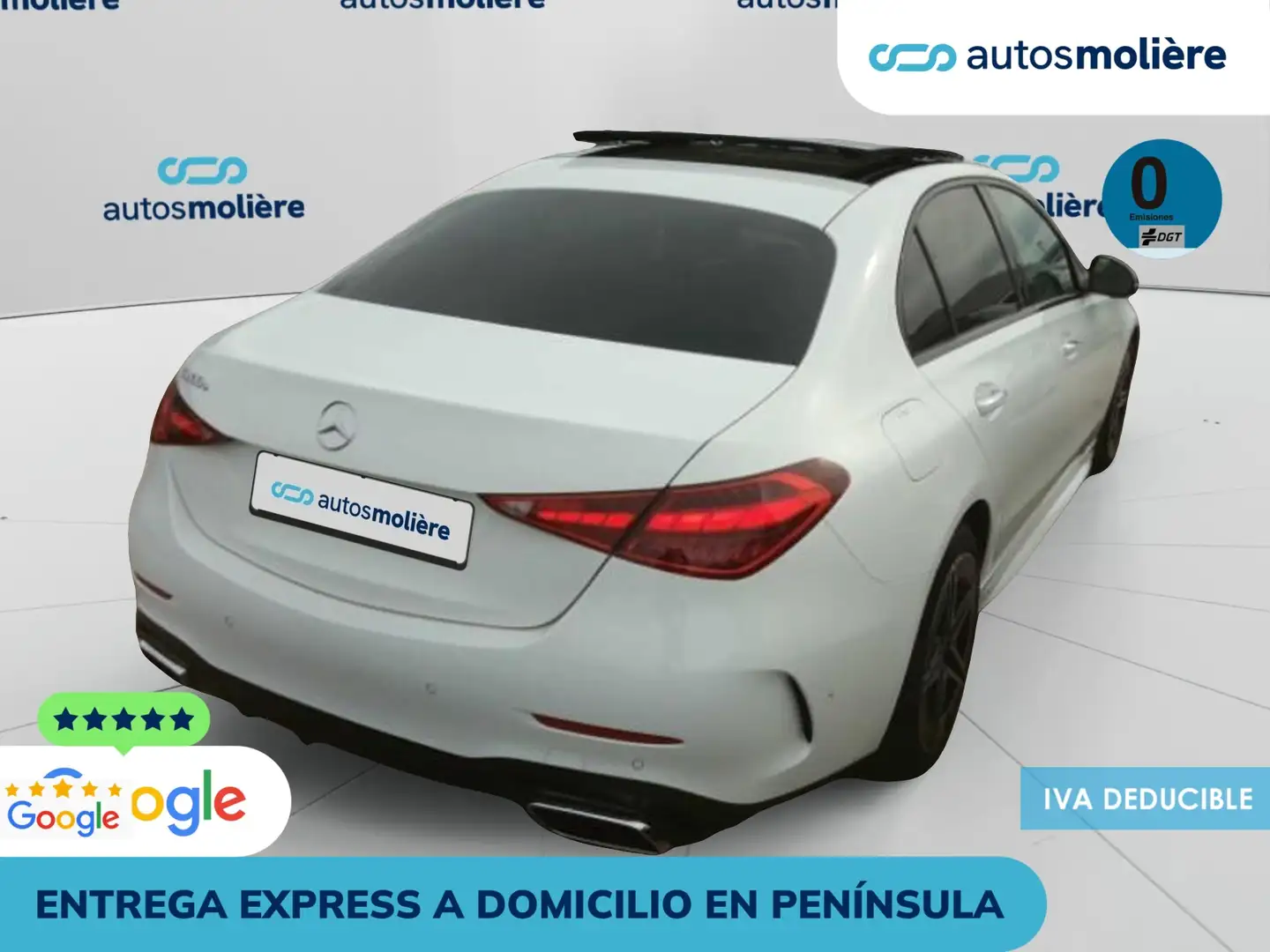 Mercedes-Benz C 300 300e 9G-Tronic Blanco - 2