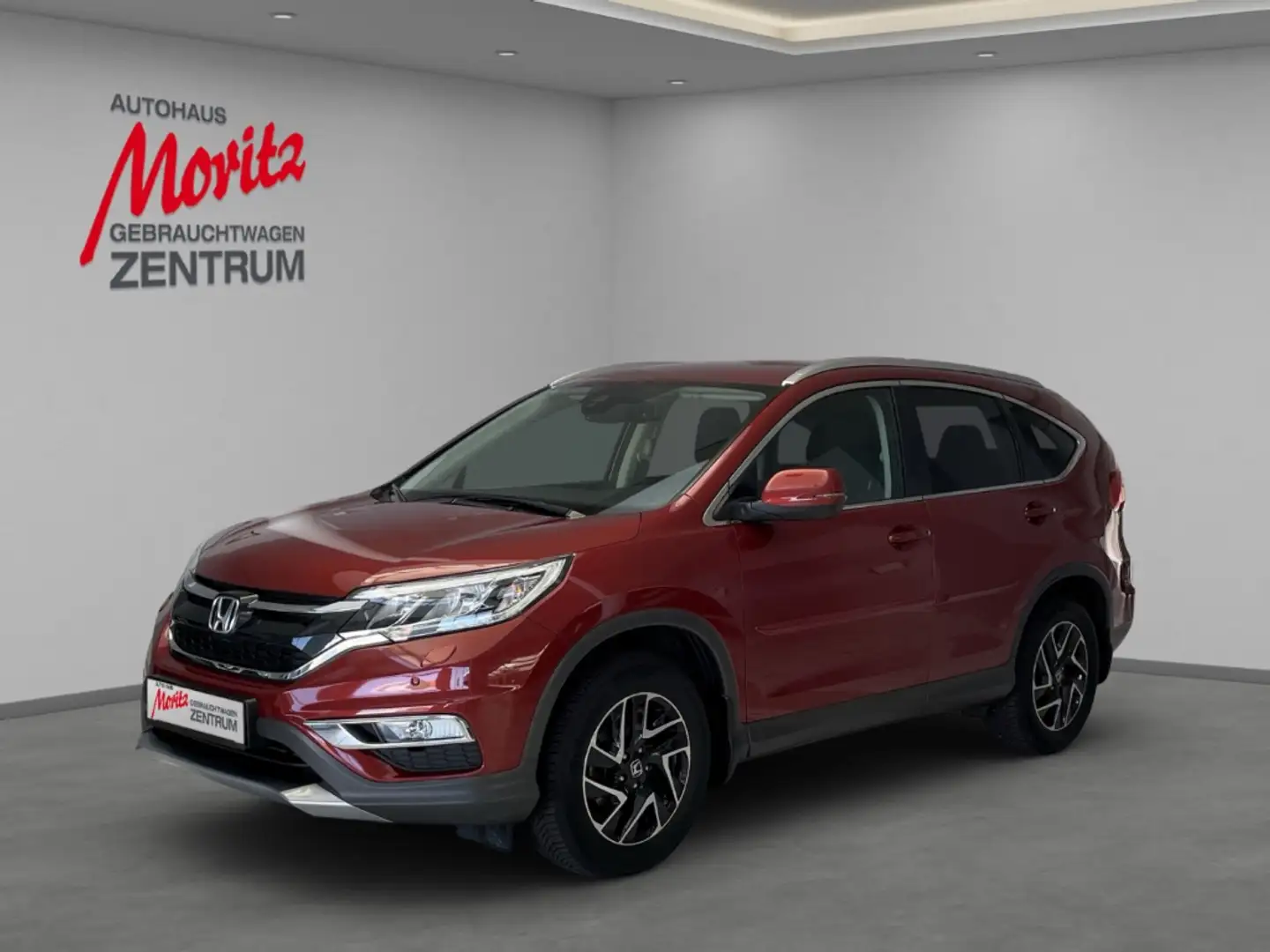 Honda CR-V 2.0 Elegance 4WD *AUT*AHK*ALLWETTER* Rood - 1