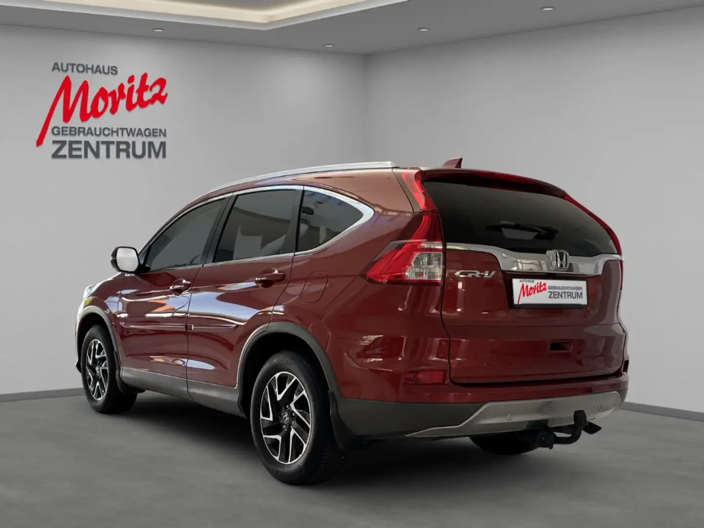 Honda CR-V 2.0 Elegance 4WD *AUT*AHK*ALLWETTER* Rood - 2