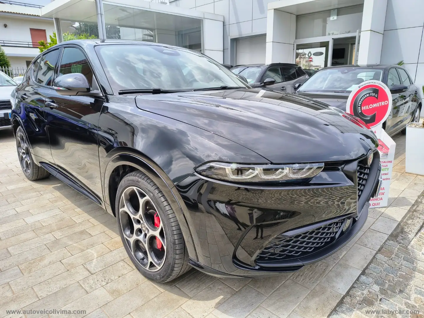Alfa Romeo Tonale 1.6 diesel 130 CV TCT6 Veloce Zwart - 1