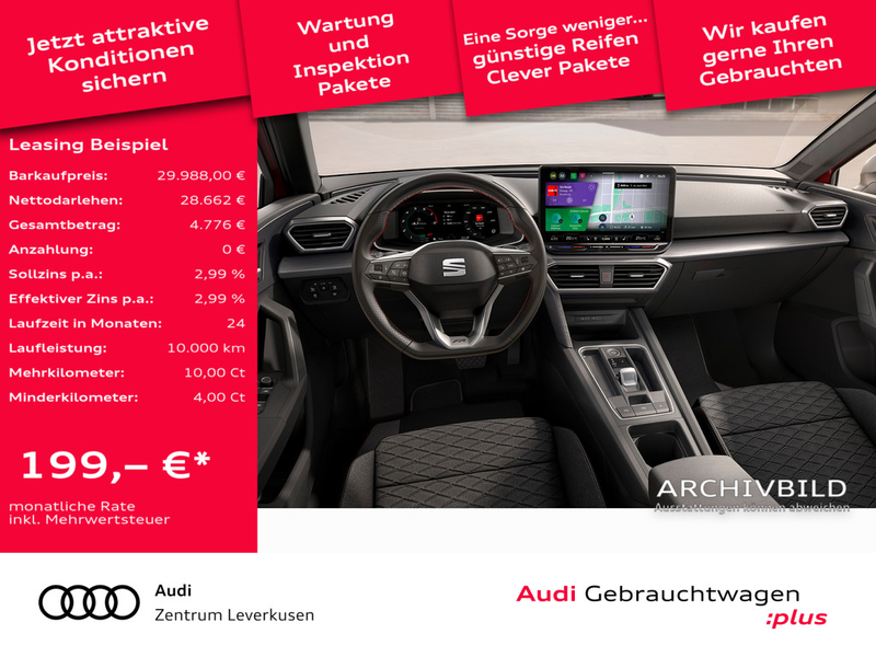SEAT Leon ST FR eTSI ACC NAVI SHZ KAM LED KEYLESS — photo 2