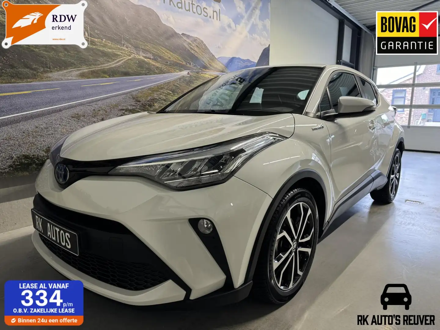 Toyota C-HR 1.8 Hybrid Business Plus / Leder / 10dkm / Navi Wit - 1