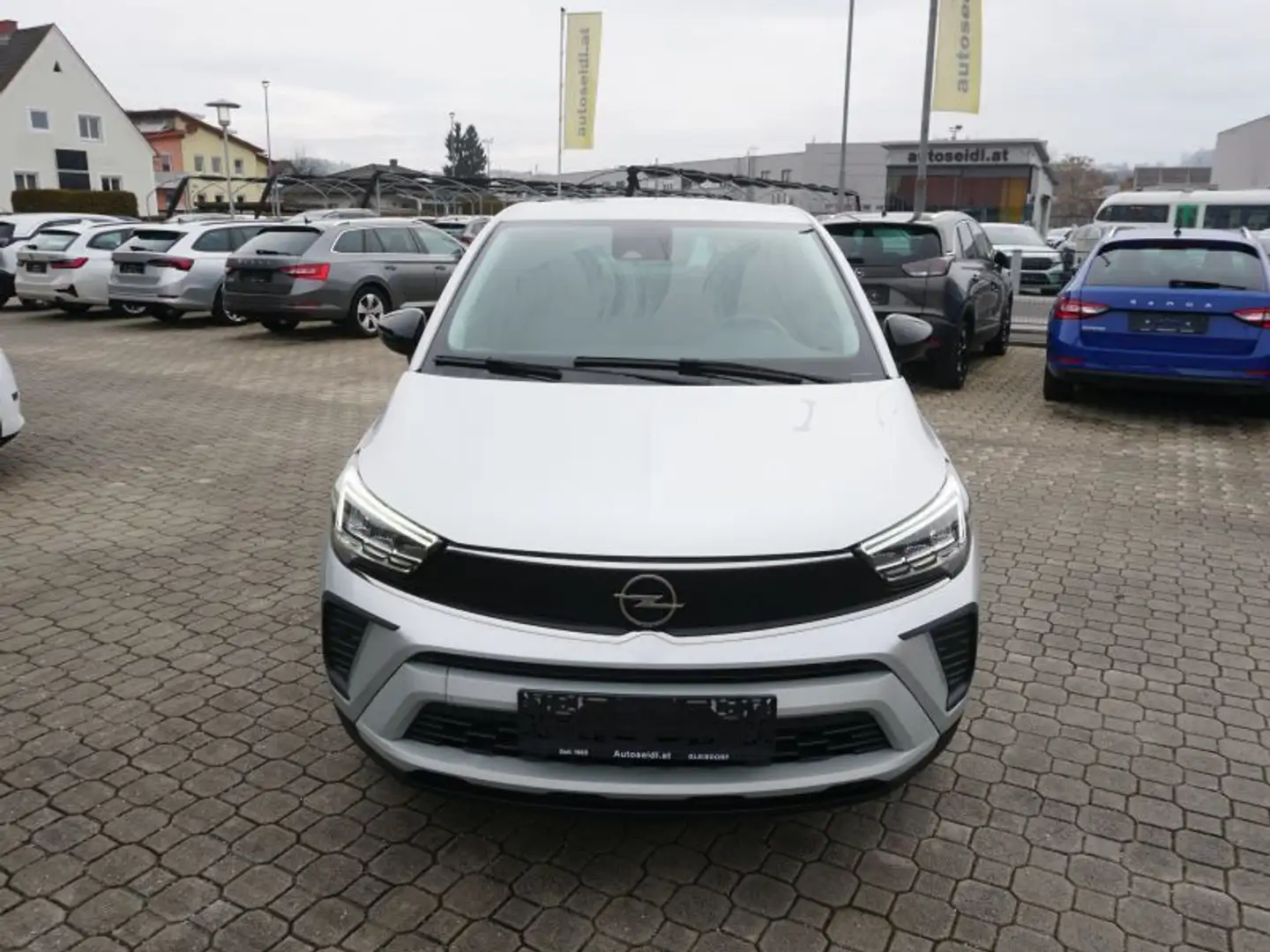 Opel Crossland 1,2 T Elegance *2023er+WENIG KM* Silber - 2
