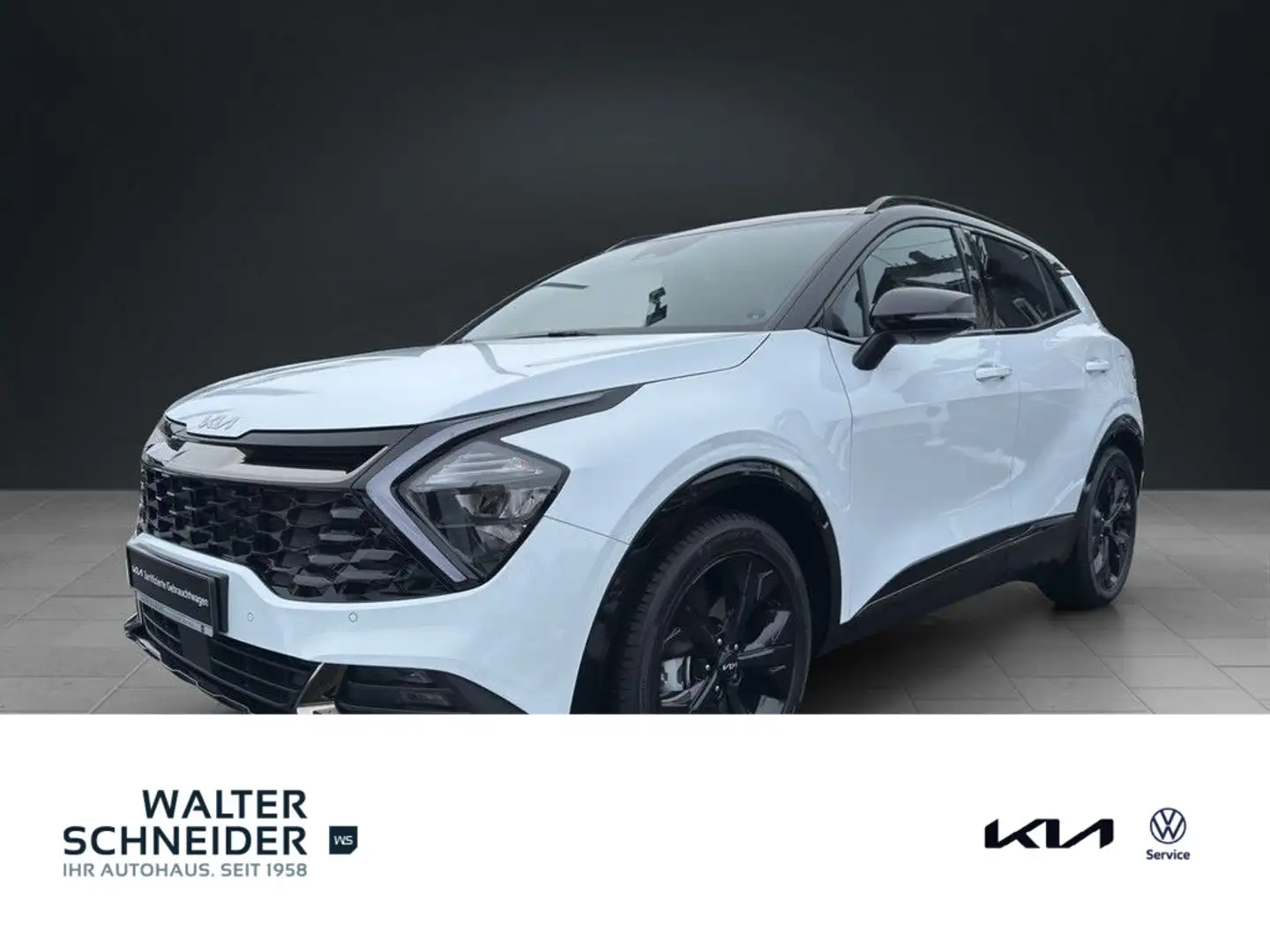 Kia Sportage SPORTAGE 1.6T 180 AWD DCT Nightline Pano Navi SH Weiß - 1