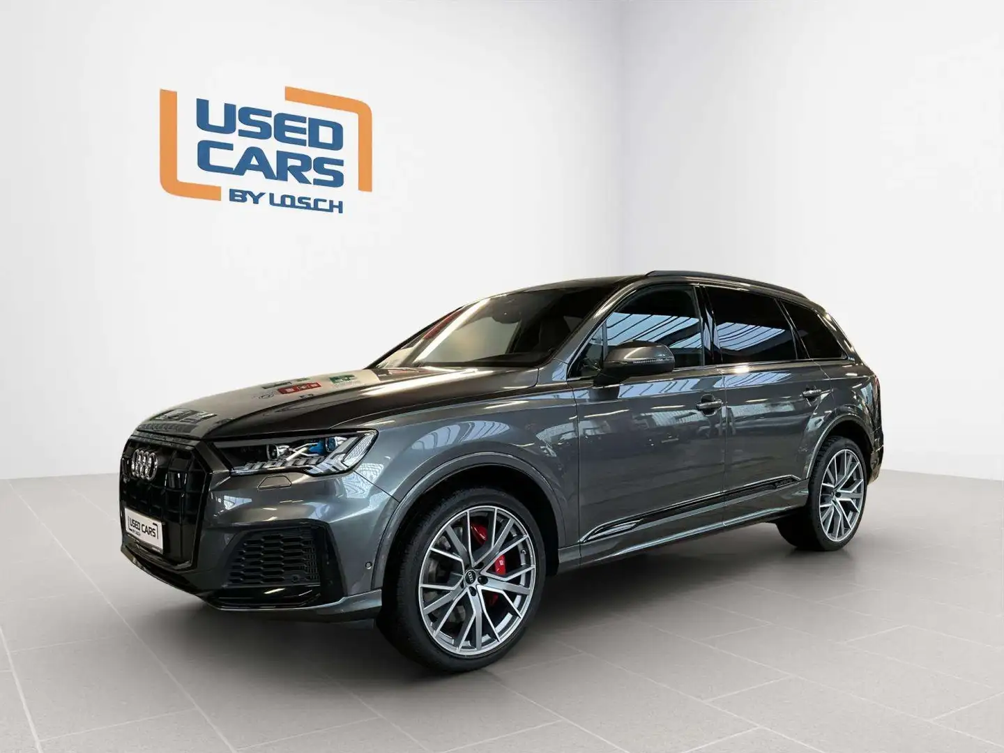 Audi SQ7 TDI+Quattro+7Sitze+Pano+AHK+TipTronic Gris - 1