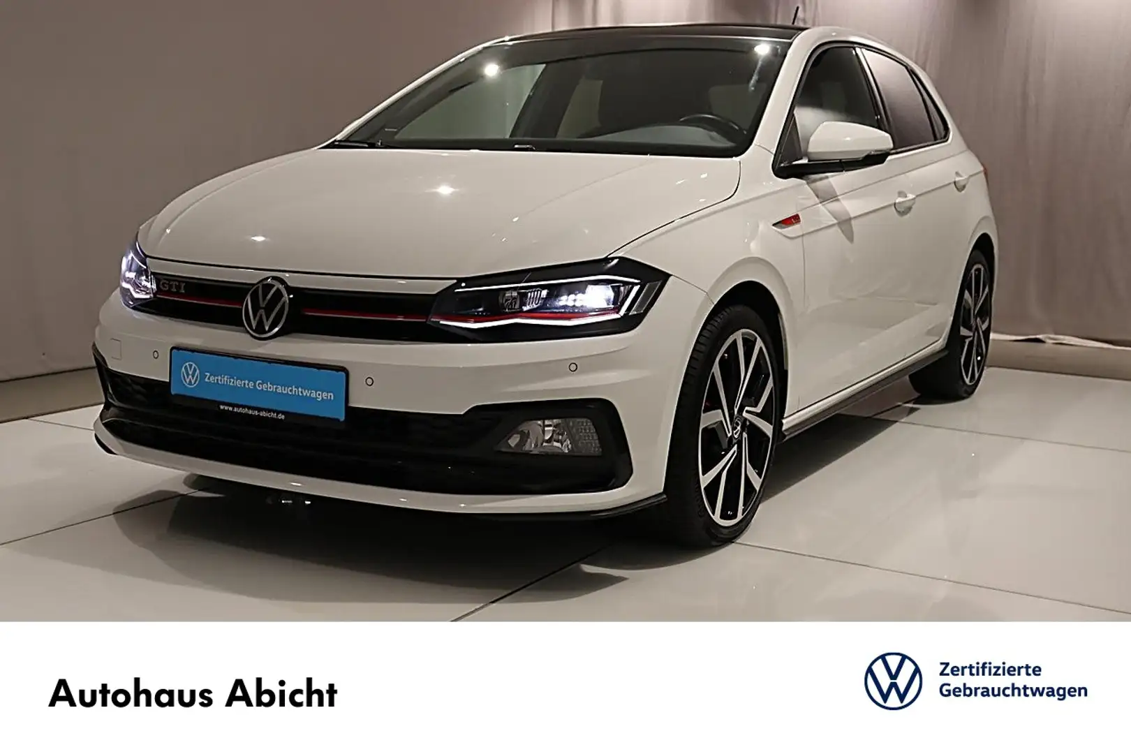 Volkswagen Polo GTI 2.0 TSI DSG NAVI PANO SHZ ACC SPORTFW Klima Navi Blanco - 1