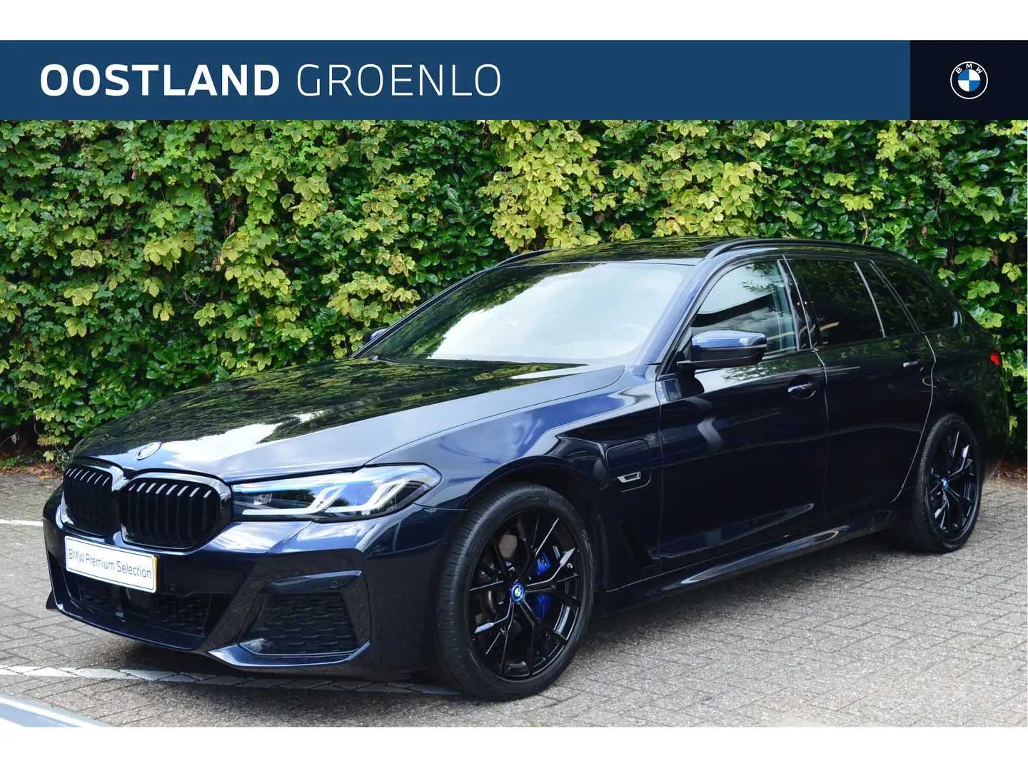 BMW 530 5 Serie Touring 530e xDrive High Executive M Sport Zwart - 1