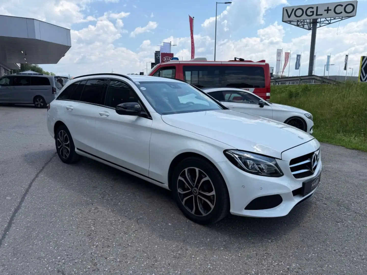 Mercedes-Benz C 220 d 4matic Weiß - 2