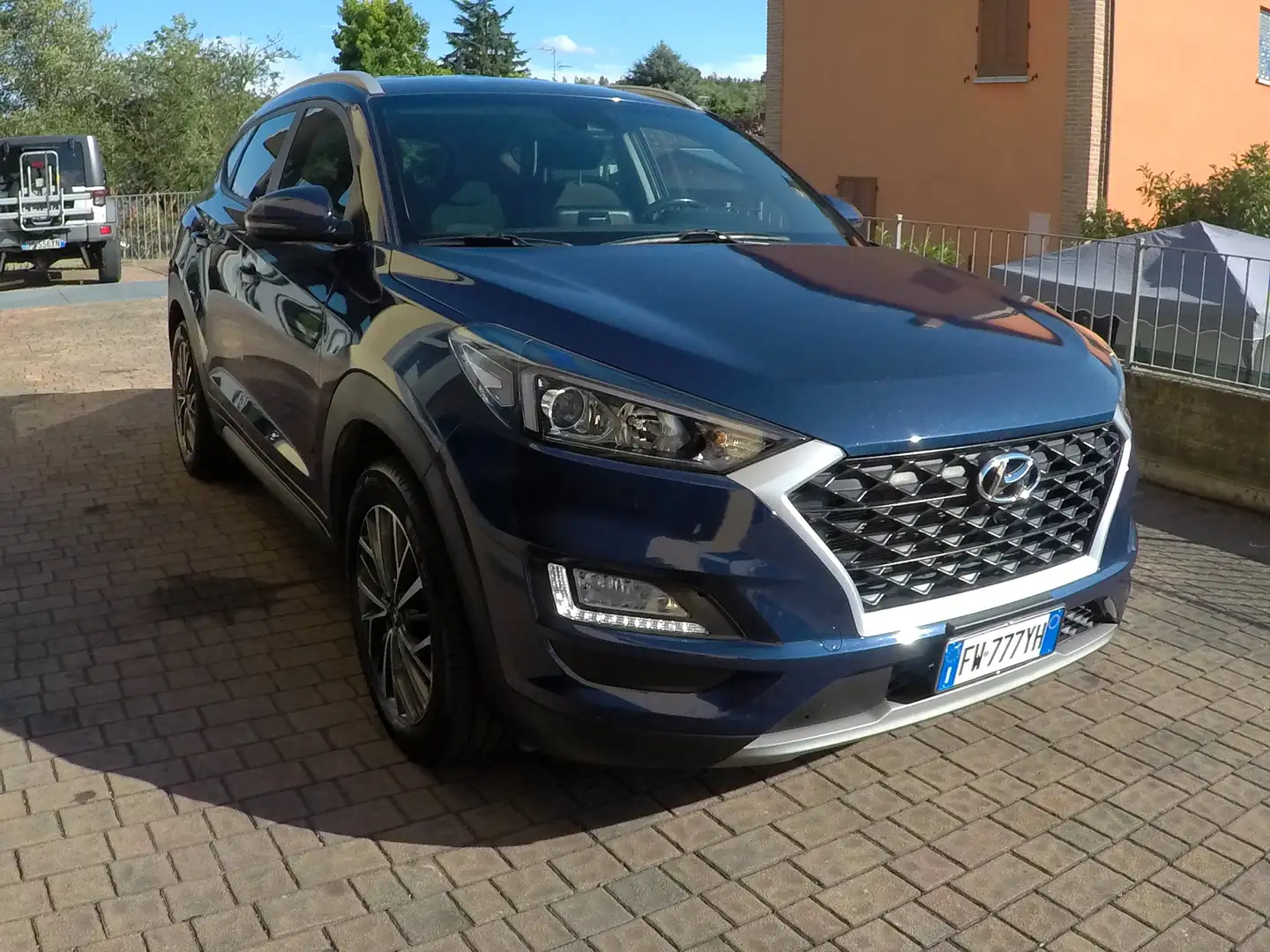 Hyundai TUCSON Tucson II 2018 1.6 crdi Xprime T.p 4WD 136cv Auto Blauw - 2