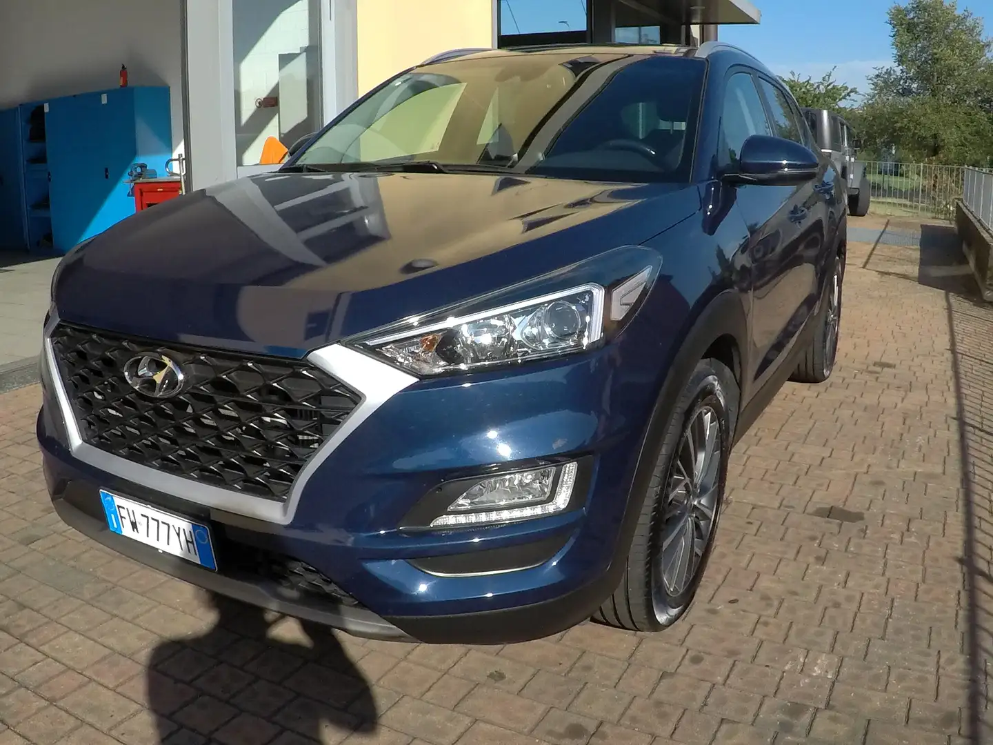 Hyundai TUCSON Tucson II 2018 1.6 crdi Xprime T.p 4WD 136cv Auto Blauw - 1