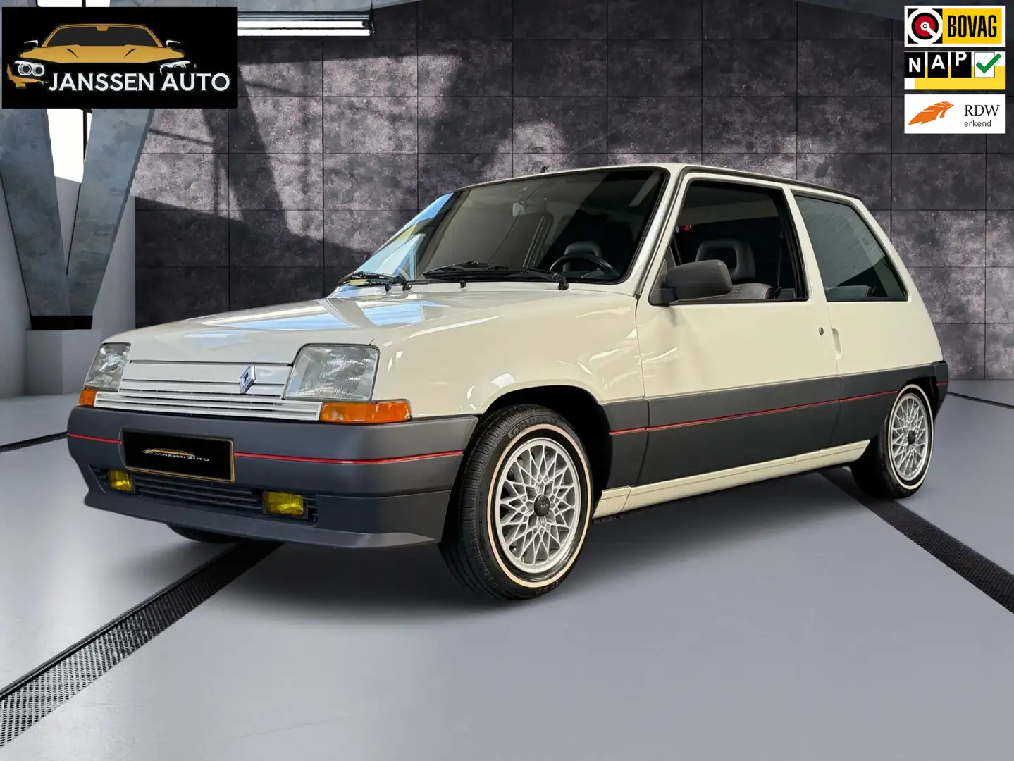 Renault R 5 1.1 SL | originele concourstaat | Tijdcapsule | Un Wit - 1