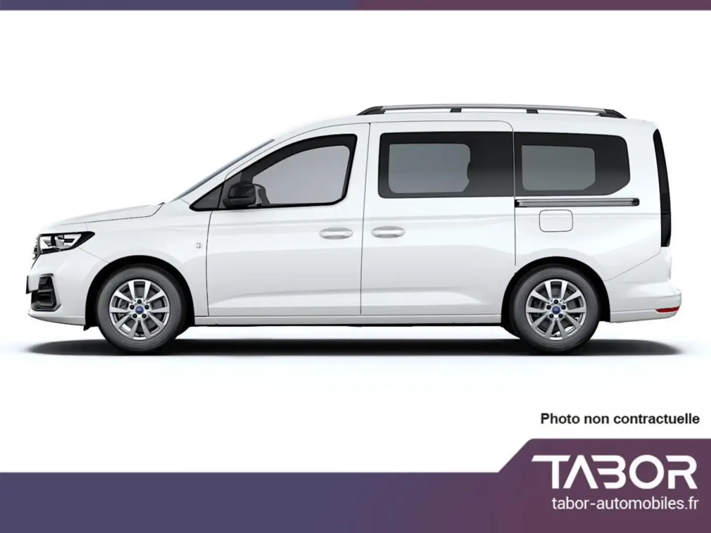 Ford Tourneo Connect Grand PHEV 150 AT6 Tit LED Blanc - 2