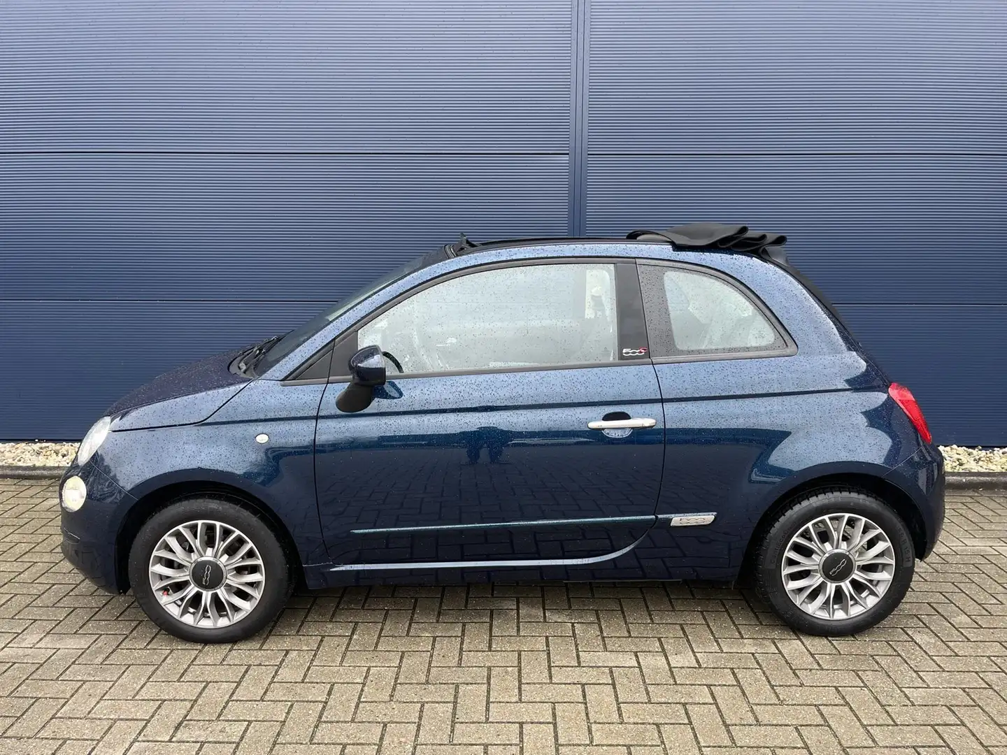 Fiat 500C TwinAir Turbo 80pk Collezione Cabrio Top | Airco | Bleu - 2