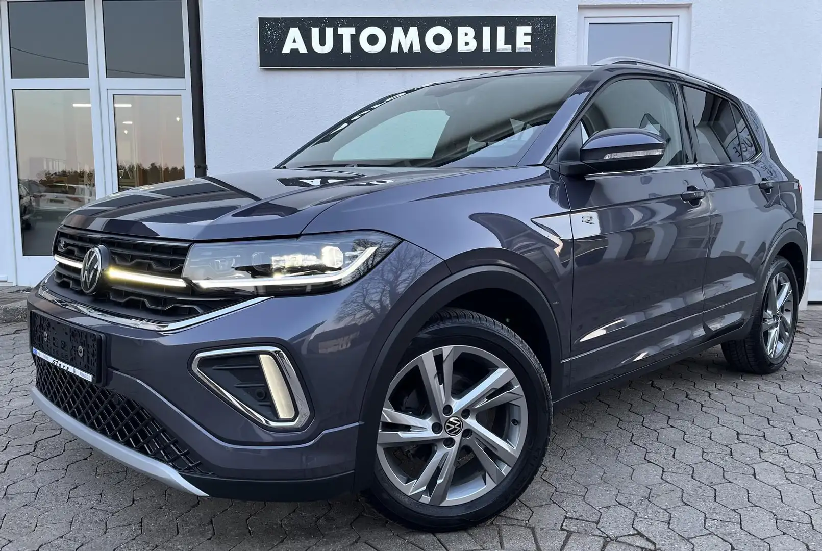 Volkswagen T-Cross 1.5 TSI DSG R-LINE NAVI ACC SHZ LED ALU Gris - 1