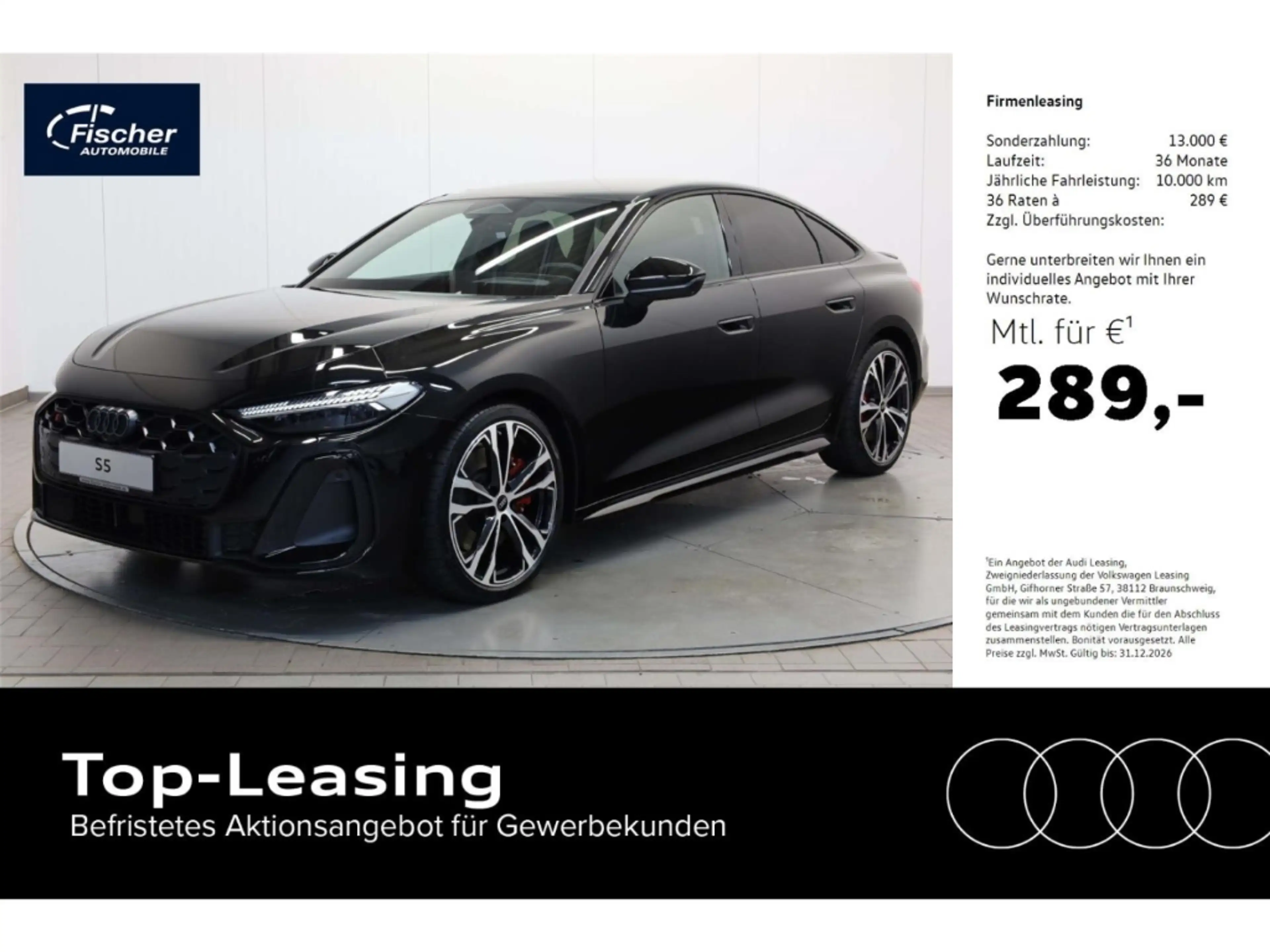 Audi S5 Limousine TFSI quattro S line