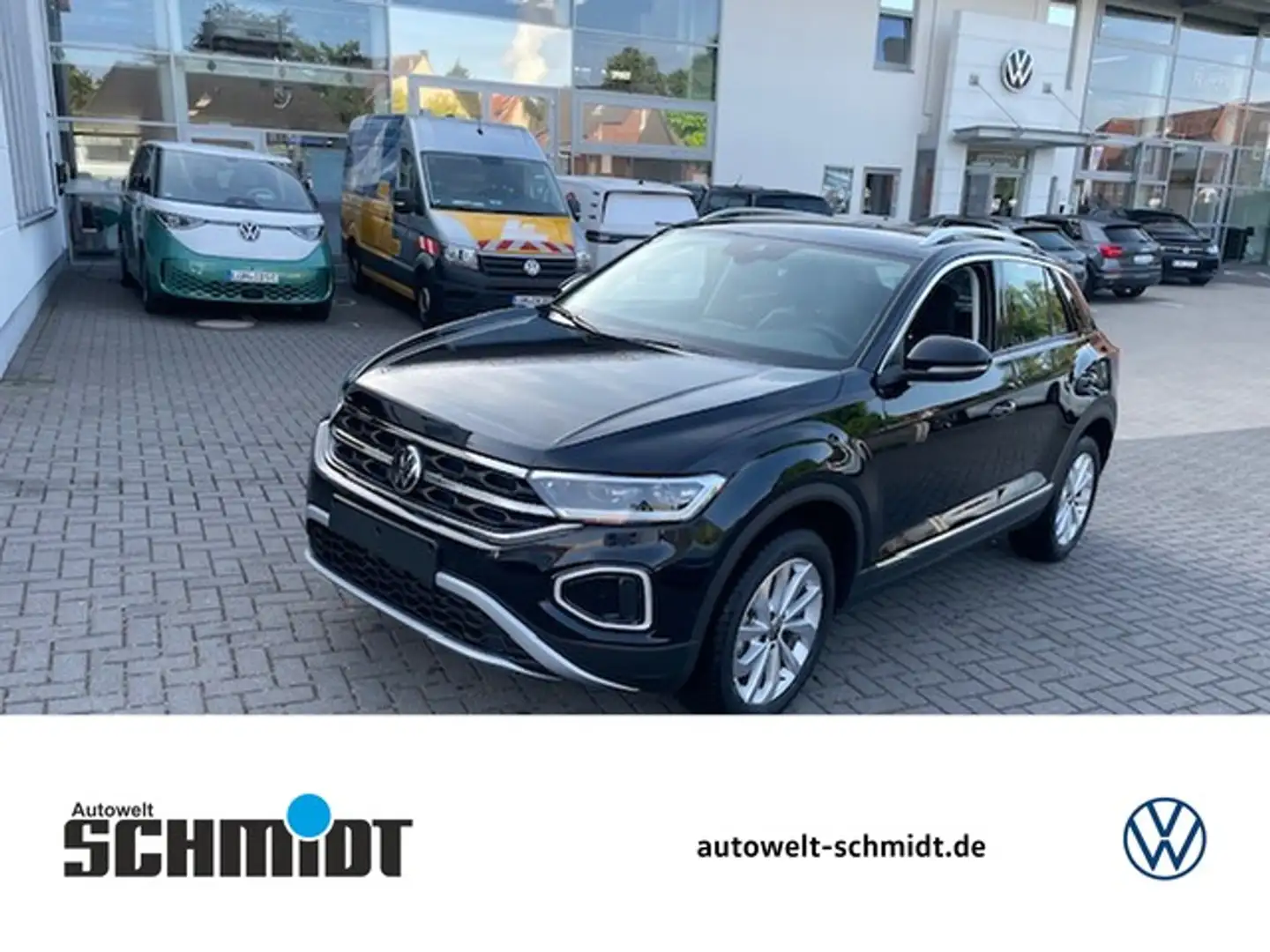 Volkswagen T-Roc 1.5TSi Style AHK ACC elektr. Heckklappe 17Zoll ... Schwarz - 1